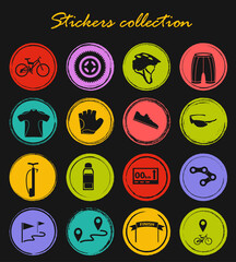 Bicycle icons