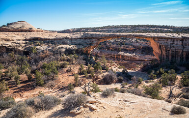 Owachomo Bridge, Natural Bridges National Monument, Utah