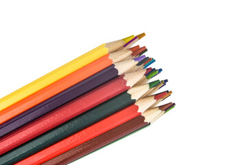 The Netherlands, February 2022. Color pencils on a white background.