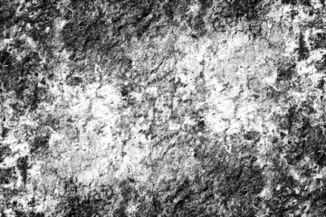 Dark gray rugged surface of an old concrete wall for texture