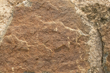 surface of the marble with brown tint