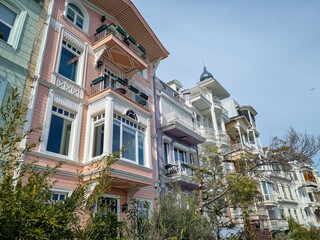 Beautiful and colorful house from Arnavutkoy - Istanbul