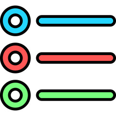 Obraz premium checklist icon vector