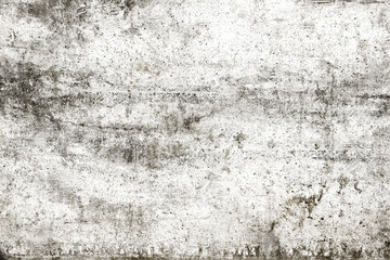 War destruction texture. Scratched lines background. White and black distressed grunge concrete wall pattern for graphic design. Dirty and destroyed surface.