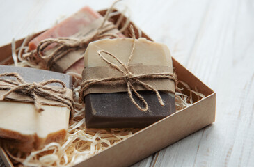 Handmade soap bars