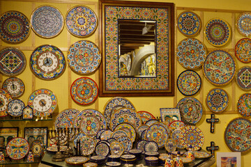 assiettes artisanales