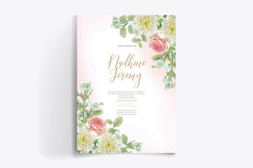 WATERCOLOR WEDDING INVITATION