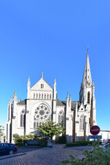 Fototapeta na wymiar Frankreich - Aigrefeuille-sur-Maine - Eglise Notre-Dame de l'Assomption