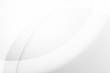 Abstract white and gray color, modern design background with geometric shape. Vector illustration.