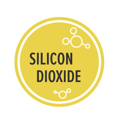 Silicon dioxide in baking mix product sticker