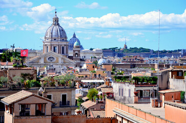 Fototapeta na wymiar panorama of Rome 