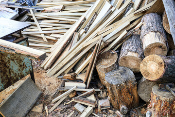 Circular and firewood
