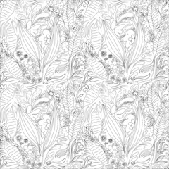 Blooming meadow Seamless pattern. Ditsy style Pattern. A Pattern for print, fashion, kids Appareal, wallpaper and much more. 