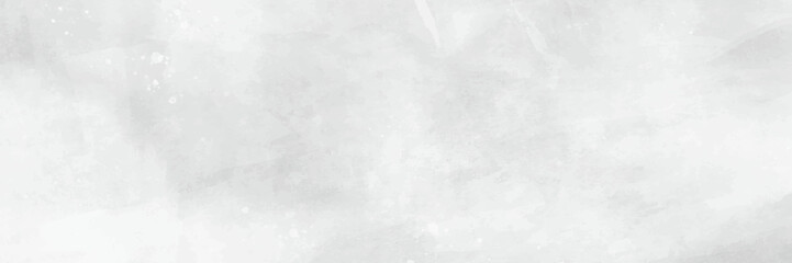 White Stone wall background. Concrete texture. Cement floor Panorama view