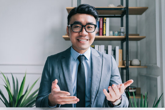 Image of young Asian business man