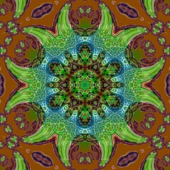 mandala drawing digital symmetrical pattern	
