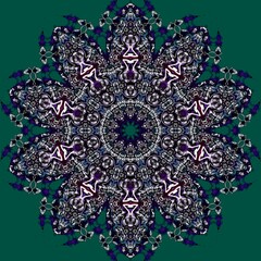 mandala drawing digital symmetrical pattern	