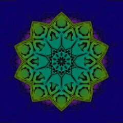 mandala drawing digital symmetrical pattern	