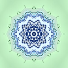 mandala drawing digital symmetrical pattern	