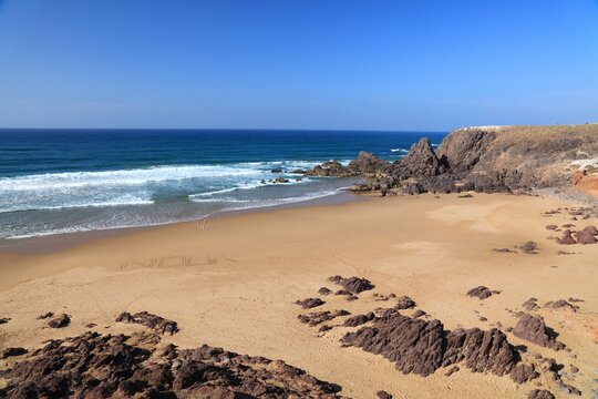Morocco beach near Mirleft