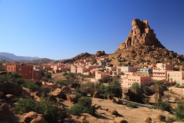 Fototapeta premium Morocco Napoleon's Hat rock