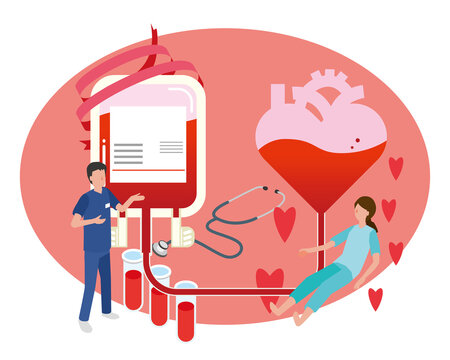 献血輸血のイメージ