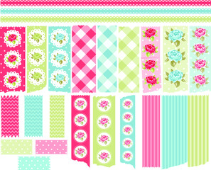Floral Scrapbook Washi tape, mother's day