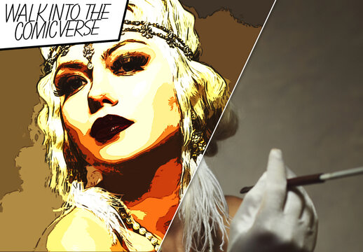 Comic book Cartoon Effect