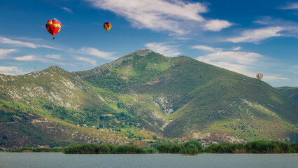 lake in the mountains
