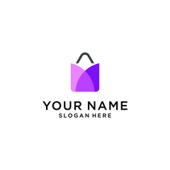 lotus store logo design vector graphic