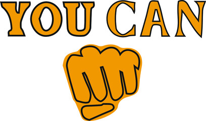 You can t-shirt design 