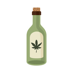 medicinal canabbis bottle