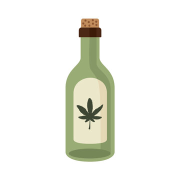 medicinal canabbis bottle