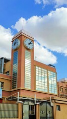 clock tower in the city