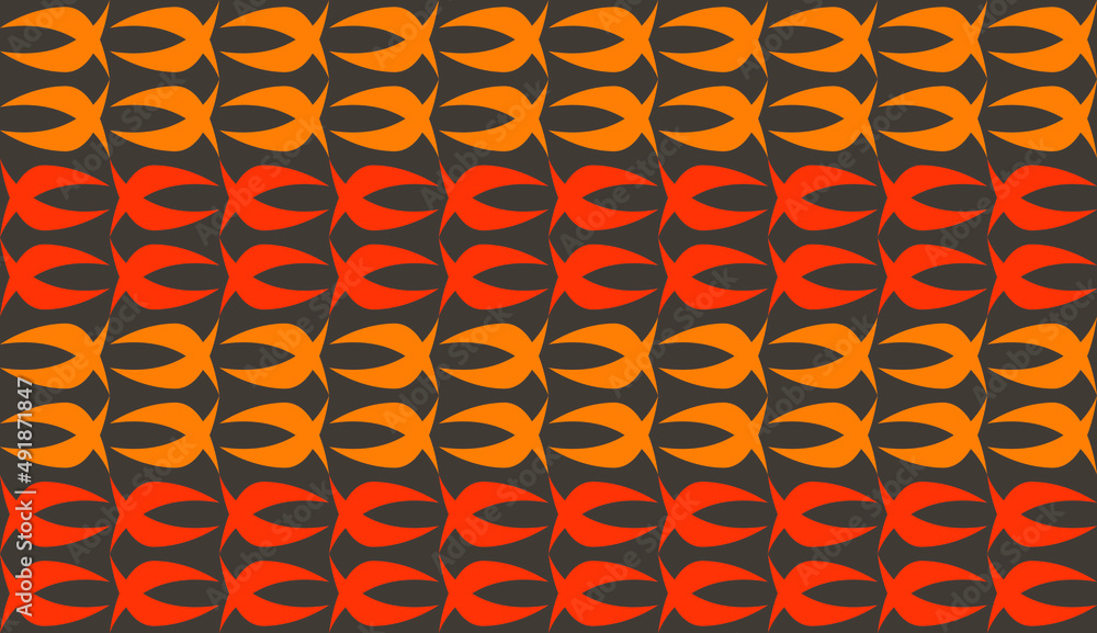 Poster seamless pattern. ethnic motif design. artistic pattern design