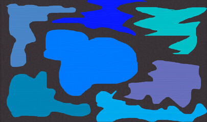 Colorful striped pattern. Wavy stylish abstract background.