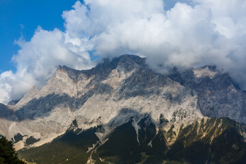 Alpine mountain view Bavaria, Germany