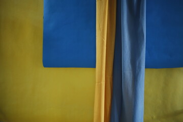 Barwy ukraińskie żółty i niebieski