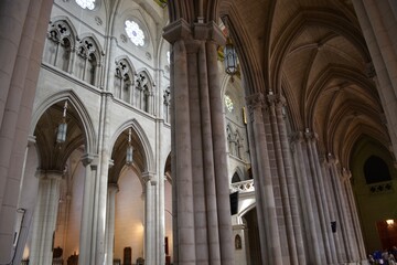 Fototapeta premium interior of the cathedral of st james