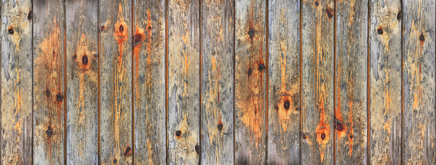 chipped wooden planks fence boarding background