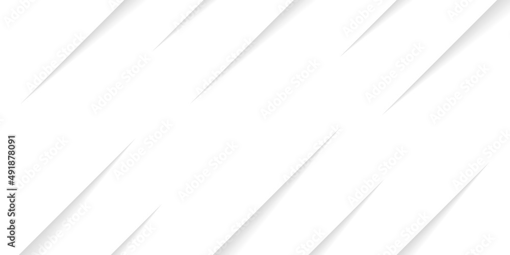 Poster dynamic minimal line pattern background. white and grey line diagonal wallpaper. light gray futurist