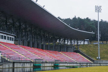 city ​​stadium. Tributes. Football arena