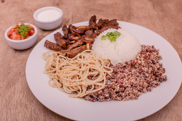 pork with rice