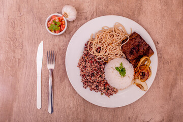 rice with chicken