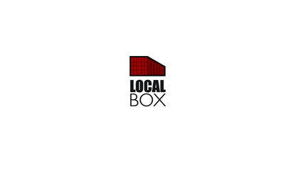 Local box logo - obrazy, fototapety, plakaty