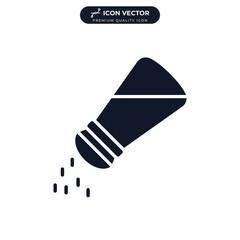 salt shaker icon symbol template for graphic and web design collection logo vector illustration