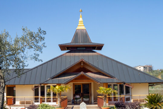 Santacittarama &ldquo;forest sangha&rdquo;Rieti, Lazio, Monastery, Buddhist Temple.Italy