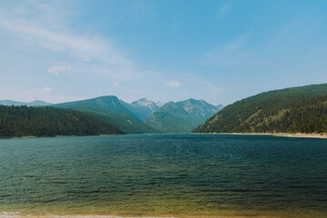 Lake and Mountains