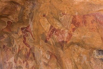 View of Laas Geel rock paintings, Somaliland