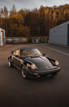 Luxembourg - April 2021: classic retro Porsche 911 930 Turbo. Photos |  Adobe Stock